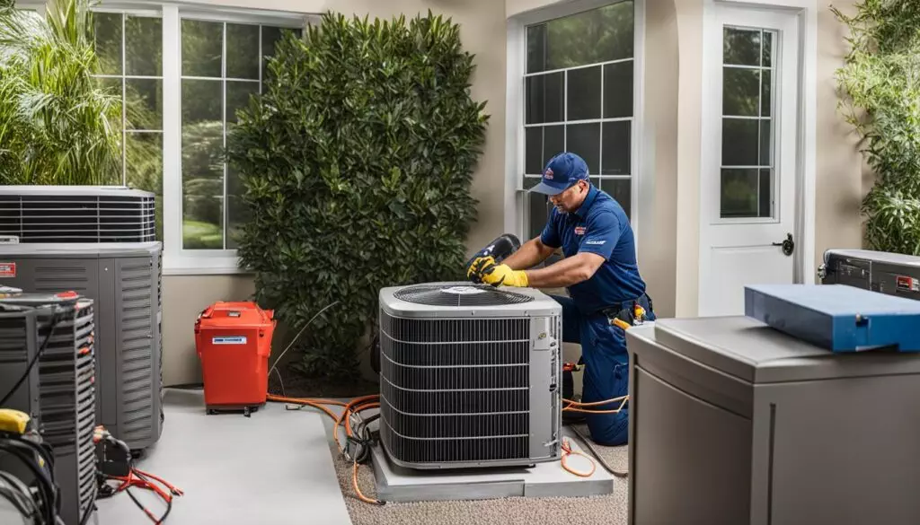 AC installation and replacement services in Hollywood CA